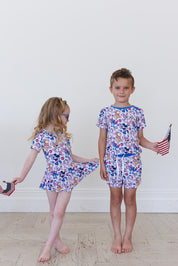 Star Spangled Squad - Bodysuit Dress