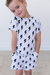 Bowie (ribbed) - Pocket Short Set