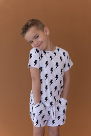 Bowie (ribbed) - Pocket Short Set