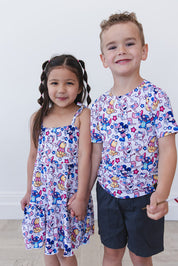 Star Spangled Squad - Tiered Dress
