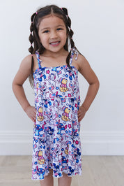 Star Spangled Squad - Tiered Dress