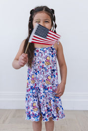 Star Spangled Squad - Tiered Dress