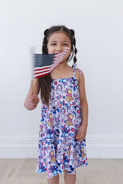 Star Spangled Squad - Tiered Dress