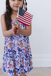 Star Spangled Squad - Tiered Dress