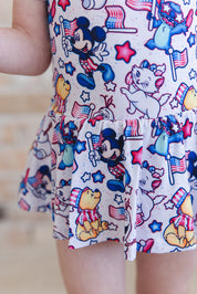 Star Spangled Squad - Bodysuit Dress