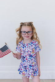 Star Spangled Squad - Bodysuit Dress