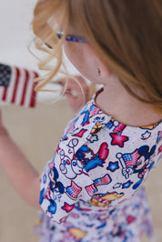 Star Spangled Squad - Bodysuit Dress