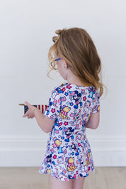 Star Spangled Squad - Bodysuit Dress