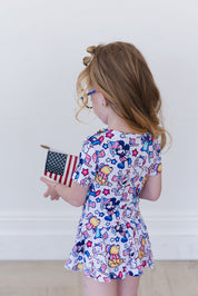 Star Spangled Squad - Bodysuit Dress