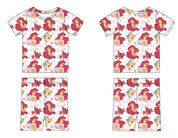 Coral Cutie: Short & Tee