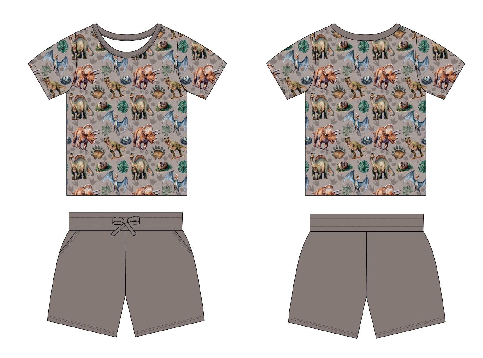 Dinos: Pocket Short & Tee