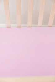 (SOLID, ribbed) Saltwater Princess - Crib Sheet