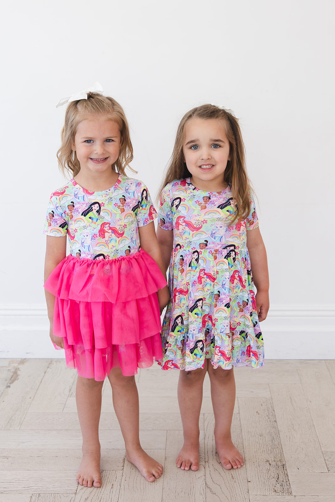 Rainbow Royal - Ruffle Dress