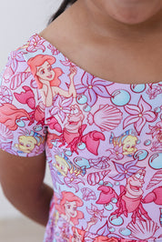 Saltwater Princess - Wide-leg Romper