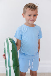 (SOLID, ribbed) Neverland - Pocket Short Set