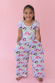 Rainbow Royal - Wide-leg Romper