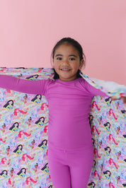 (SOLID, ribbed) Rainbow Royal - Set