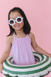 (SOLID, ribbed) Saltwater Princess - Tank Short Set