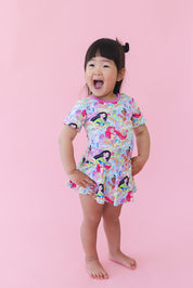 Rainbow Royal - Bodysuit Dress