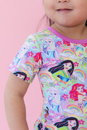 Rainbow Royal - Bodysuit Dress