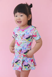 Rainbow Royal - Bodysuit Dress