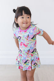 Rainbow Royal - Bodysuit Dress