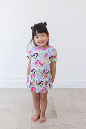 Rainbow Royal - Bodysuit Dress