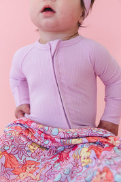 (SOLID, ribbed) Saltwater Princess - Zippy