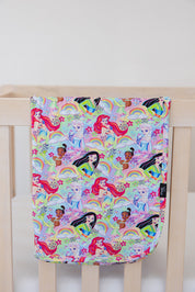 Rainbow Royal - Lightweight Blanket
