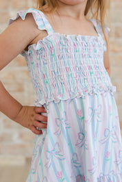 Lila - Smocked Dress