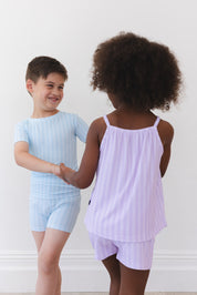 Amelia (ribbed) - Tank Short Set