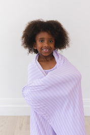 Amelia (ribbed) - Plush Blanket