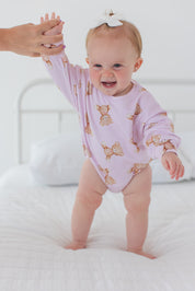Teddy - Cloud Terry Bubble Romper