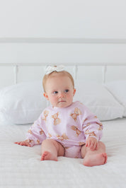 Teddy - Cloud Terry Bubble Romper
