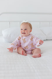 Teddy - Cloud Terry Bubble Romper