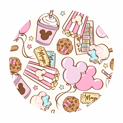 (preorder) Snacks, Pink | Lightweight Blanket