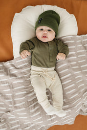Green Mebie Baby Beanie