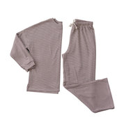 Womens Striped Loungewear Set