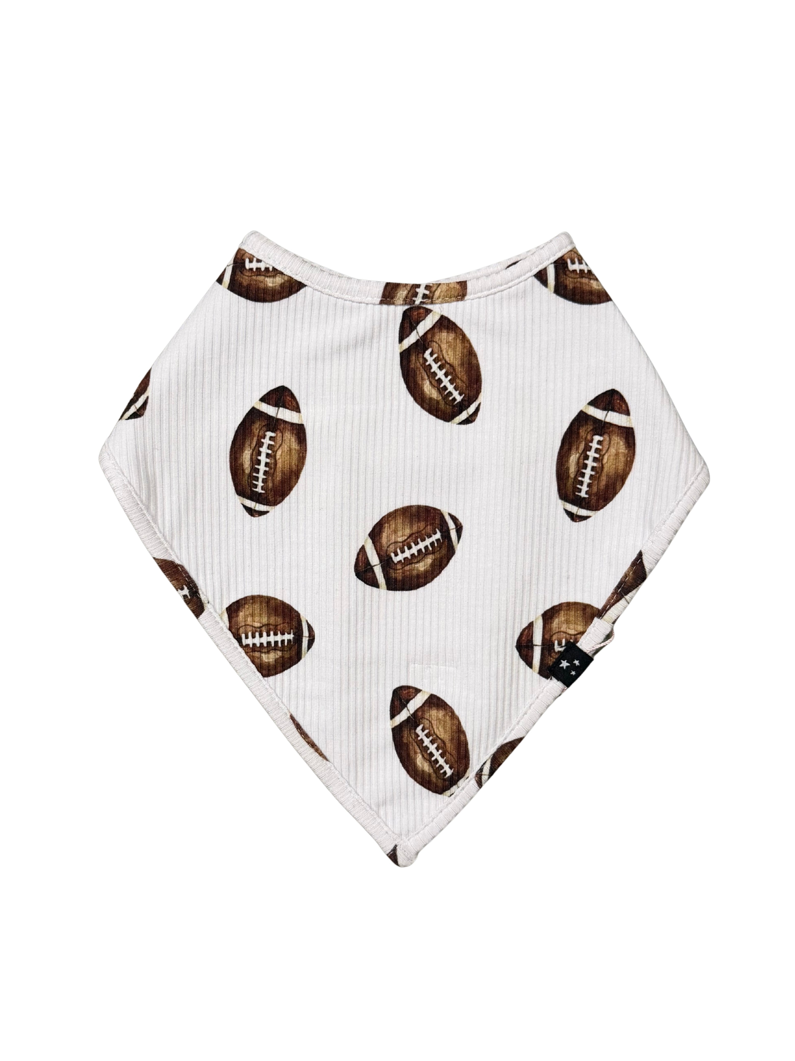 Football (ribbed) - Bandana Bib
