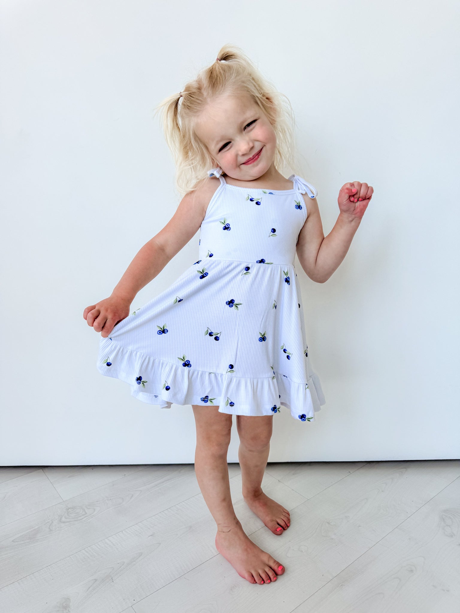 So Berry Sweet (ribbed) - Twirl Dress