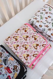 Pit Stop Party - Quilted Blanket