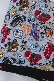 Pit Stop Party - Quilted Blanket