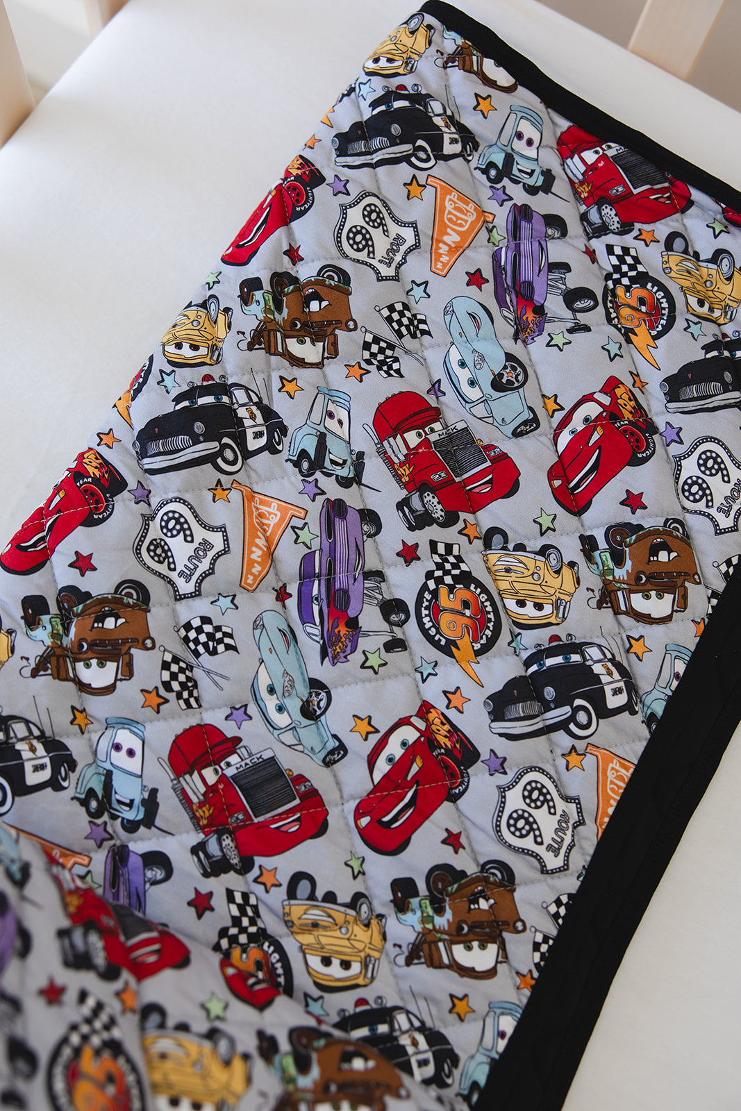 Pit Stop Party - Quilted Blanket
