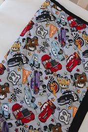 Pit Stop Party - Quilted Blanket