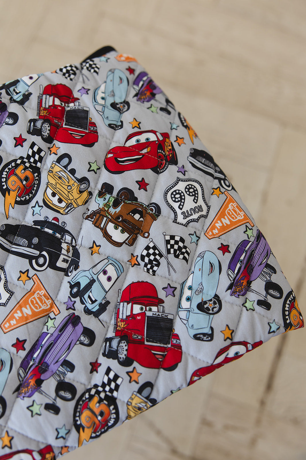 Pit Stop Party - Quilted Blanket