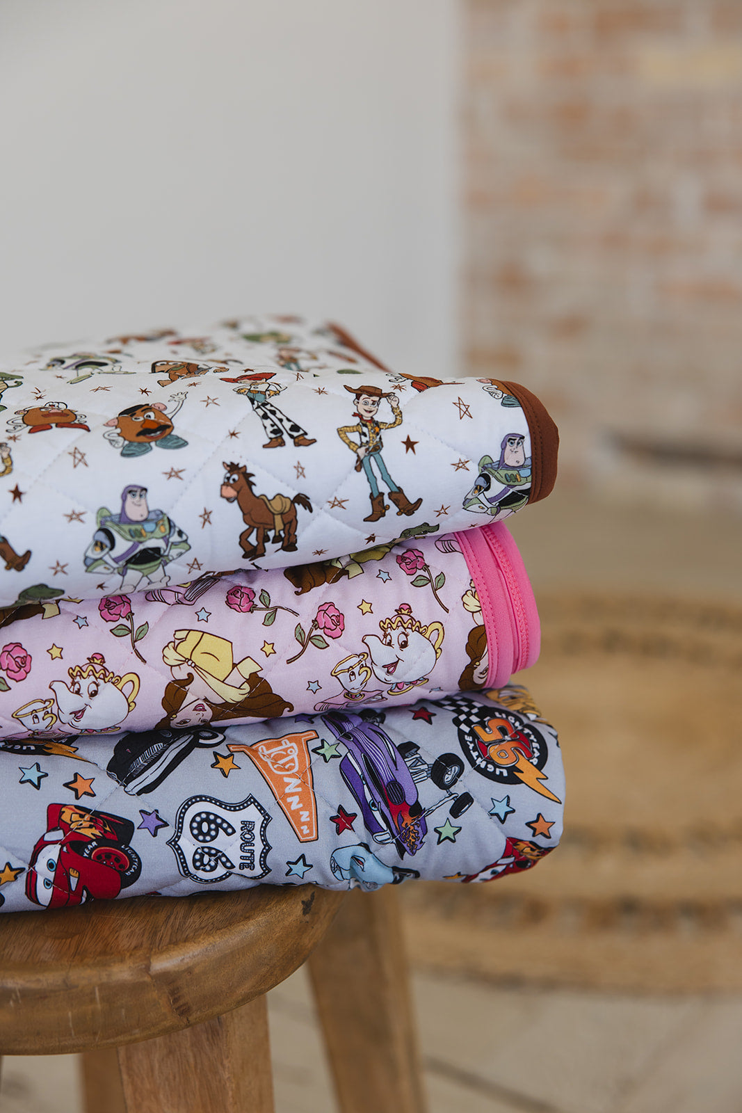 Pit Stop Party - Quilted Blanket