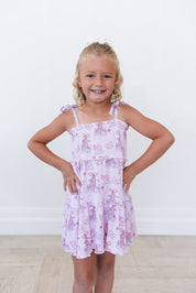 Coquette Castles (ribbed) - Tiered Dress