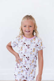 (PINK) Adventure Ahoy - Pocket Short Set