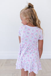 (PINK) Birthday - Ruffle Dress