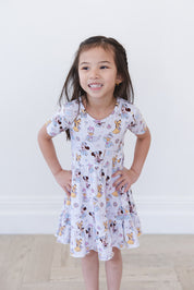 Adventure Ahoy - Ruffle Dress